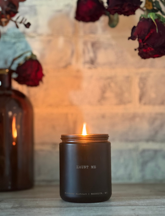Haunt Me Classic Candle Jar