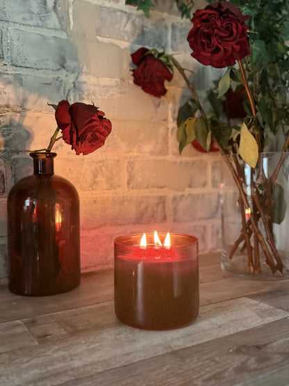 Wicked Rose 3-Wick Candle