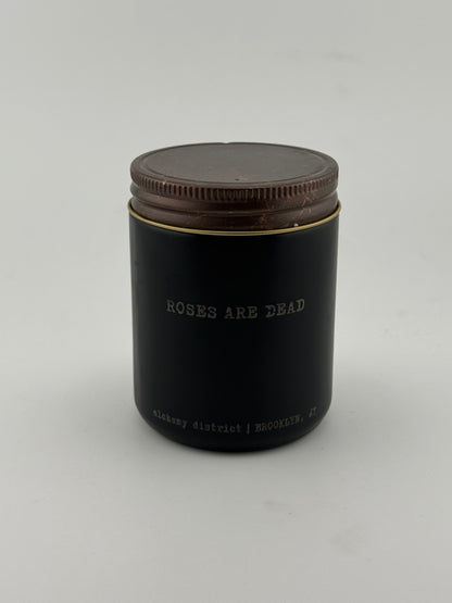 Roses Are Dead Classic Candle Jar